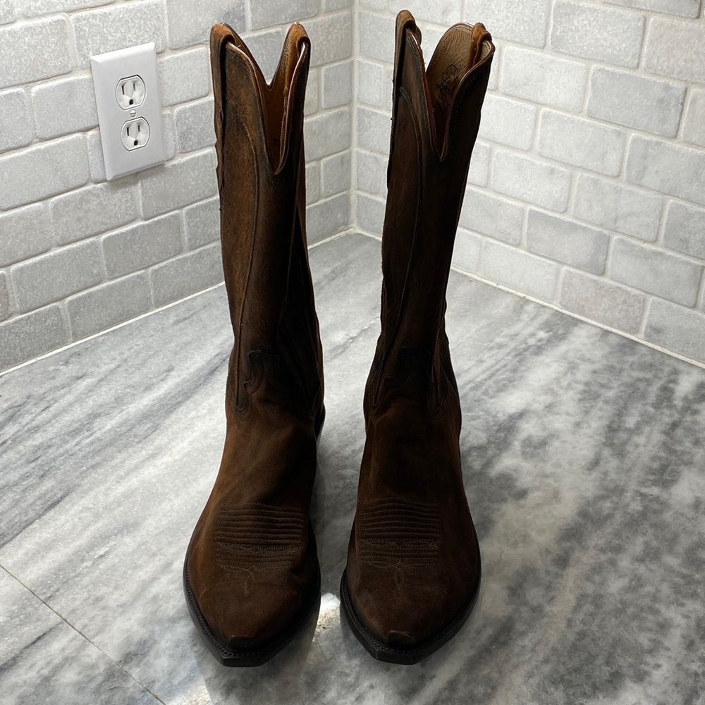 Lucchese Suede Cowboy Boots Size 12
BNIB. 5/4 Toe/Heel
